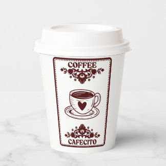 coffee / cafecito paper cups