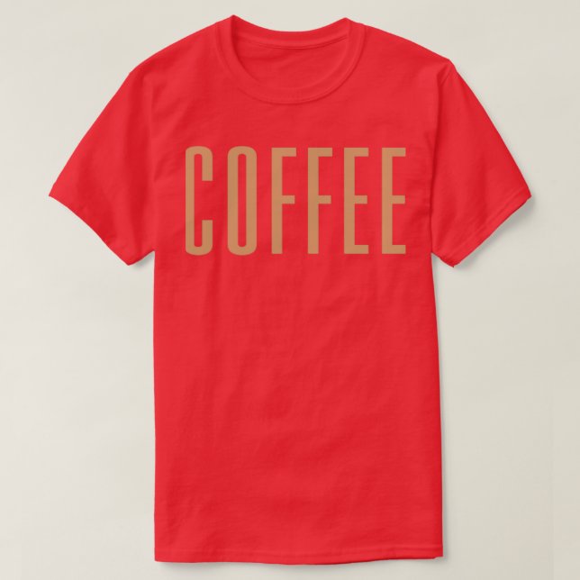 Coffee Caffeine Barista 5 T-Shirt (Design Front)