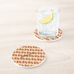 Coffee Caffeine Beans Coaster
