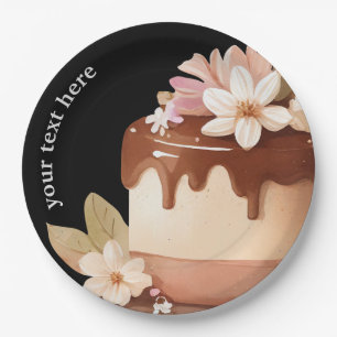 Coffee Cake paper plates