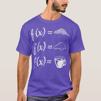 Coffee calculus teacher gifts math teacher gift ma T-Shirt