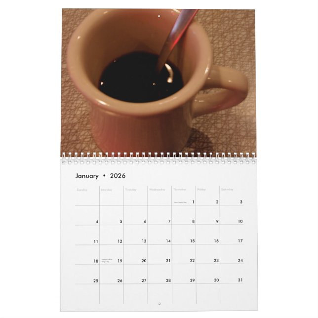 Coffee Calendar (Jan 2026)