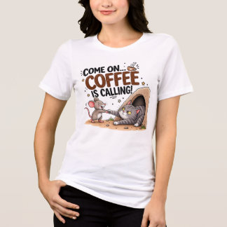 Coffee Calling Funny Shirt | Coffee Lover Gift