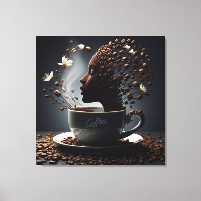 Coffee Canvas Print (Front)
