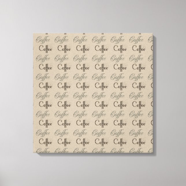 Coffee Canvas Print (Front)