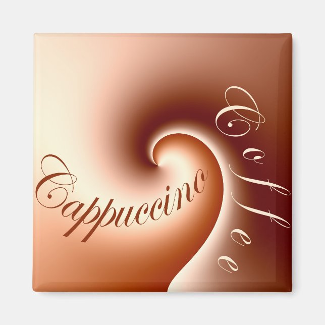 Coffee cappuccino - Magnet (Front)