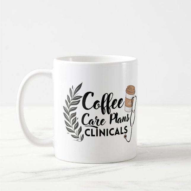 Coffee Care Plans Clinicals Coffee Mug (Left)