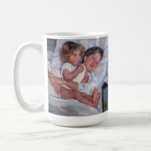 coffee: cassatt breakfast in bed 2 coffee mug