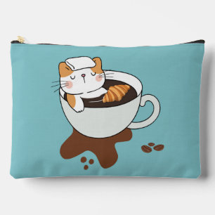 	 Coffee Cat Accessory Pouch
