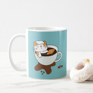 Coffee Cat Spa Mug
