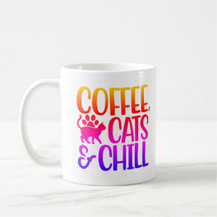 Coffee, Cats & Chill Mug