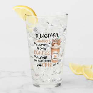 Coffee & Cats – Cute Kawaii Art Glass