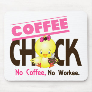 Coffee Chick 2 Mouse Mat