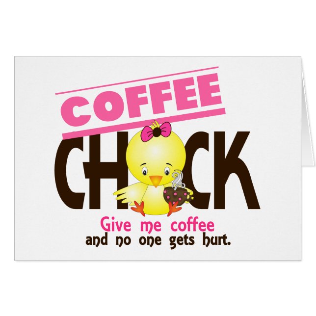 Coffee Chick 4 (Front Horizontal)