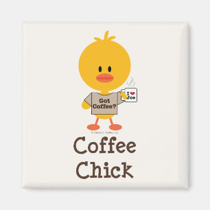 Coffee Chick Magnet