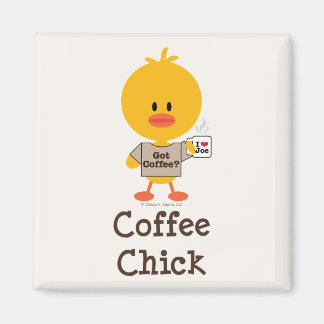 Coffee Chick Magnet