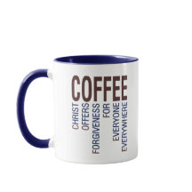 Coffee Christian Acronym Mug