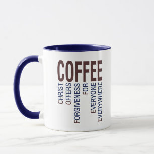Coffee Christian Acronym Mug