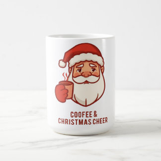 Coffee & Christmas Cheer Santa Mug