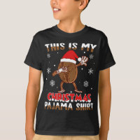 Coffee Christmas Funny Dabbing Coffee Bean Xmas