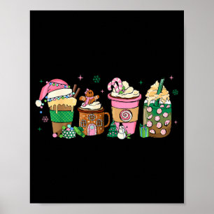 Coffee Christmas Gingerbread Nk Women Latte Cozy W Poster
