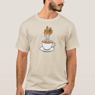 Coffee City – Minimalist Skyline T-Shirt Unisex