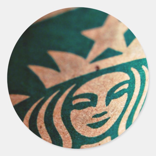 Coffee Classic Round Sticker (Front)