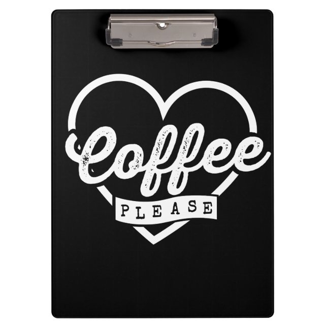 COFFEE CLIPBOARD (Front)