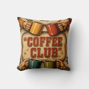 Coffee Club Cushion