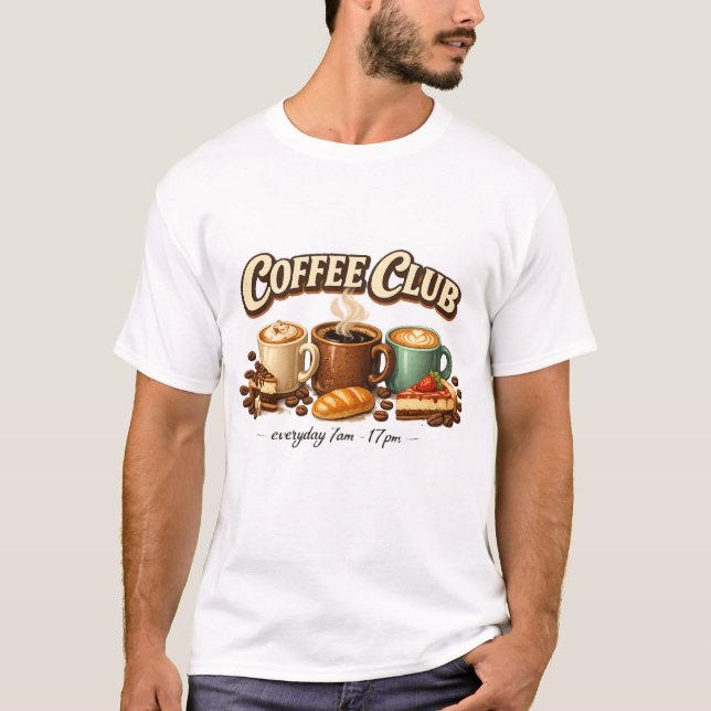 Coffee Club T-shirt (Front)