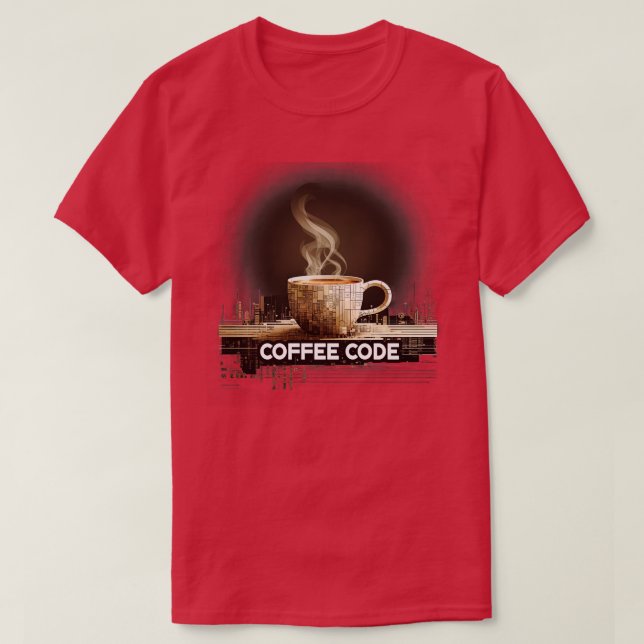 Coffee Code 2 T-Shirt (Design Front)