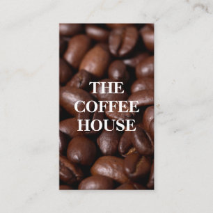 Coffee Coffee Beans Business Card