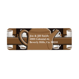 Coffee Coffee Coffee Mosaic Monogram