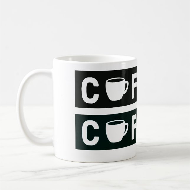 Coffee Coffee Coffee Mug (Left)