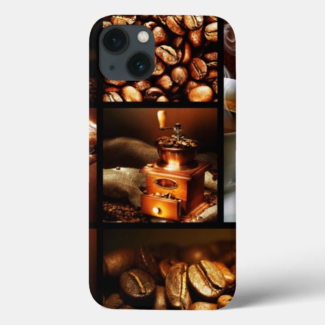 Coffee Collage 2 Case-Mate iPhone Case (Back)
