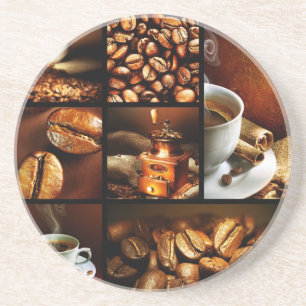 Coffee Collage 2 Coaster
