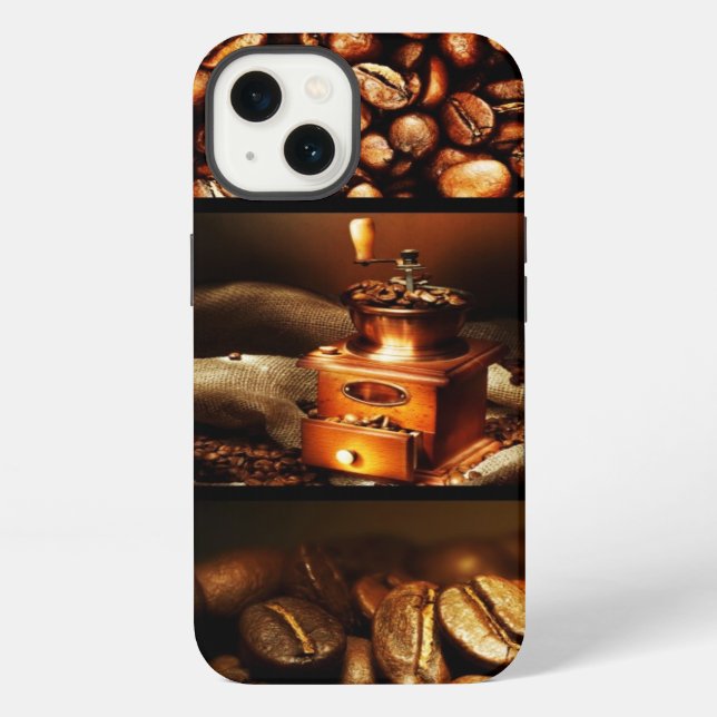 Coffee Collage 2 iPhone Case (Back)