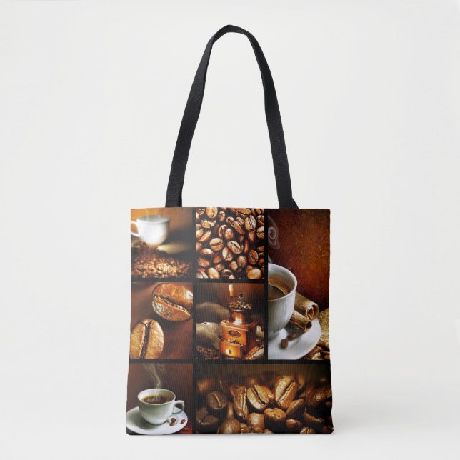 Coffee Collage 2 Tote Bag (Front)