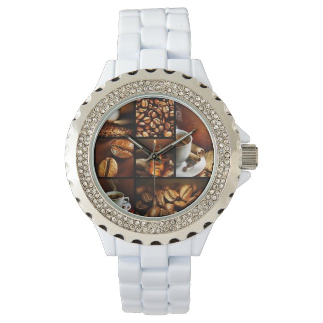 Coffee Collage 2 Watch (Front)