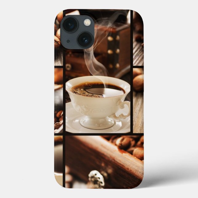 Coffee Collage Case-Mate iPhone Case (Back)