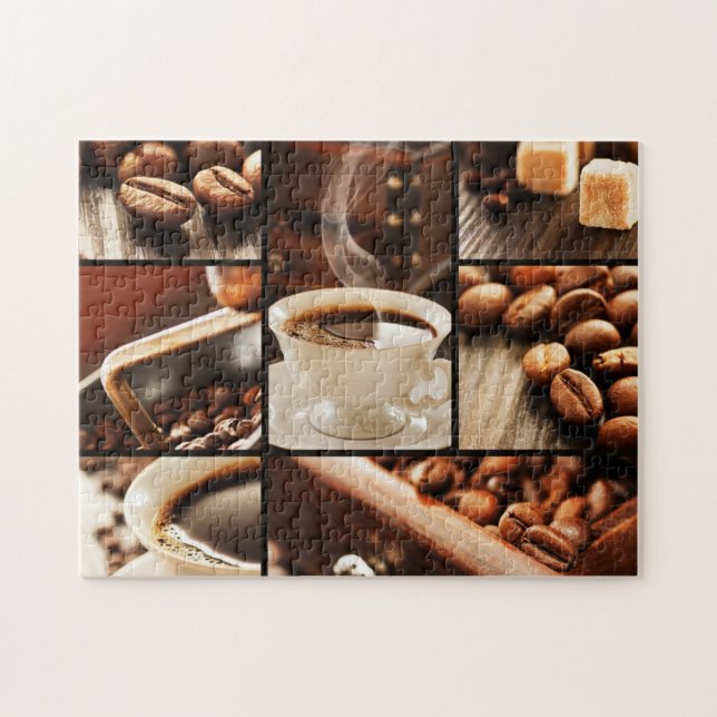 Coffee Collage Jigsaw Puzzle (Horizontal)