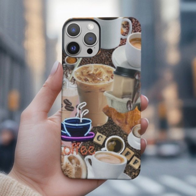 Coffee Collage Phone Case (Coffee collage in the wild)