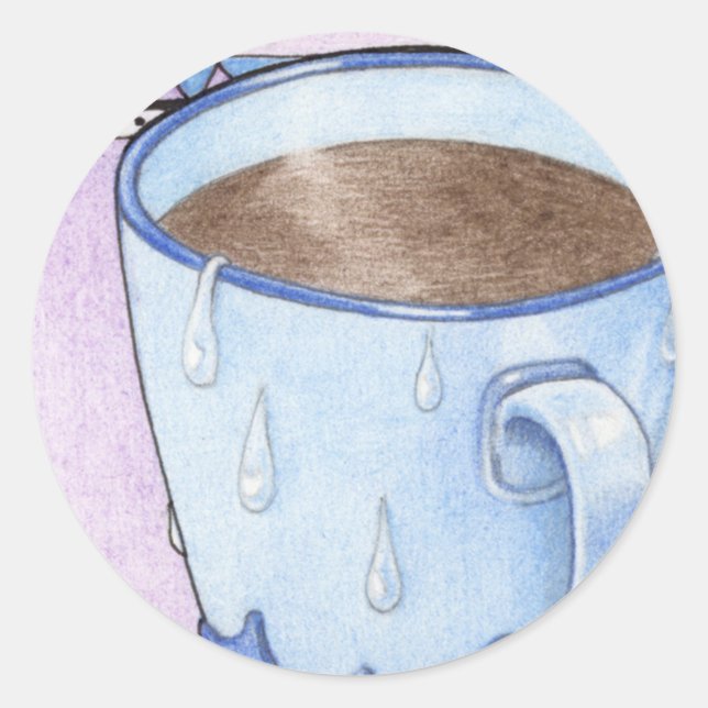 Coffee Comfort Sticker (Front)