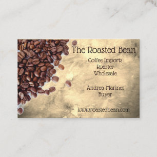 Coffee Company Cafe Business Card