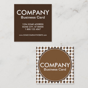 coffee company card