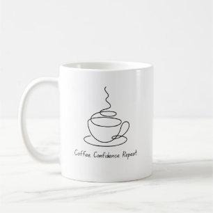Coffee Confidence Repeat Mug