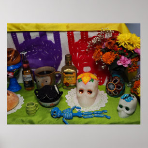 Coffee & Cookies Ofrenda Poster