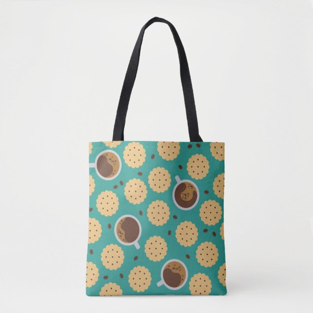 Coffee & Cookies Tote Bag (Front)