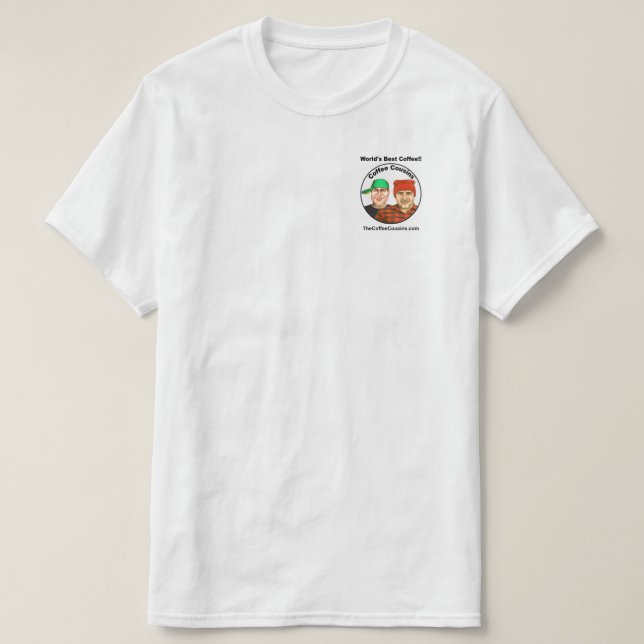Coffee Cousins Coffee T-Shirt (Design Front)