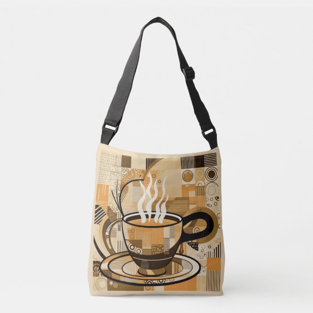 Coffee Crossbody Bag (Front)